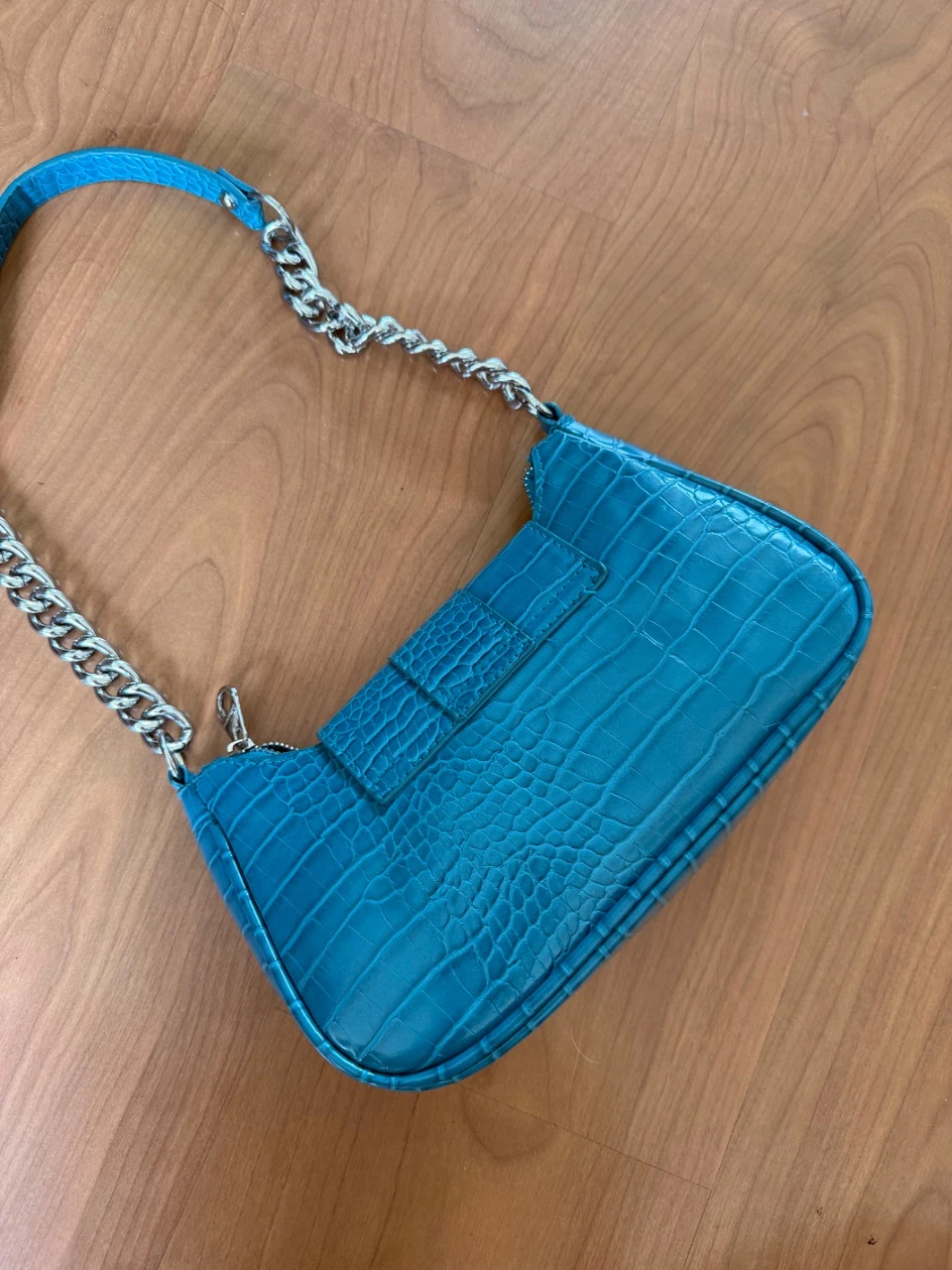 Shoulder bag turquoise Stradivarius – photo 4